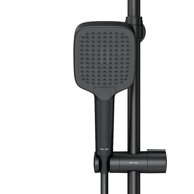 Душевая стойка AM.PM Func F078F522 с термостатом, черная