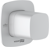Душевой комплект Wasserkraft Saale A9551.266.146.254.328.156.155 С ВНУТРЕННЕЙ ЧАСТЬЮ, белый
