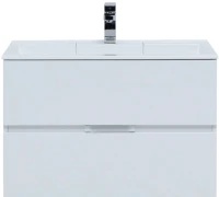 Тумба с раковиной Aquanet Алвита 80 белая