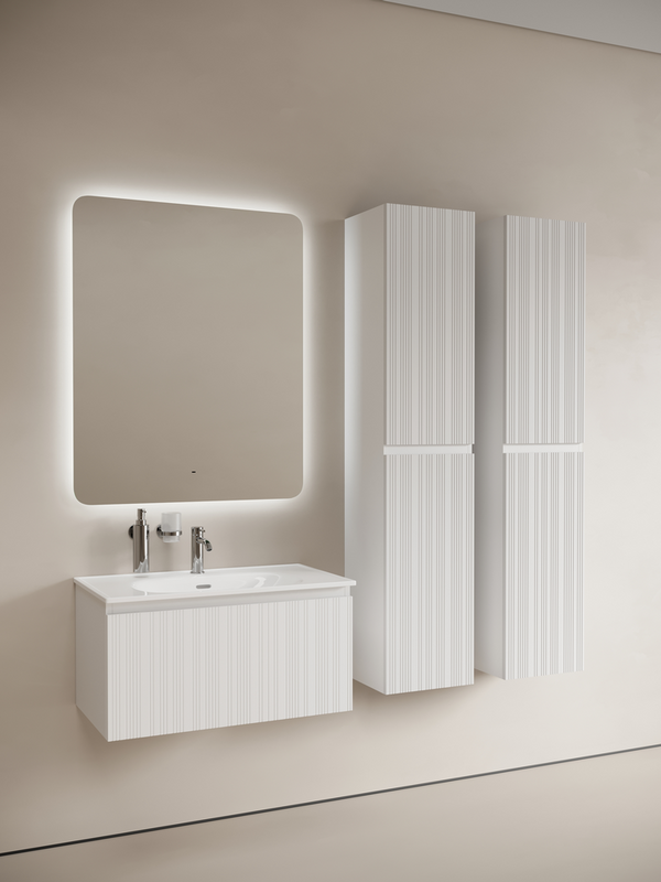 Зеркало для ванной комнаты Sancos Ray 800х1000 c подсветкой, RA800