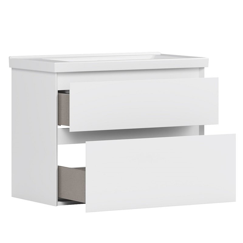 Тумба под умывальник Киото НП 100-02 Белый глянцевый (1)