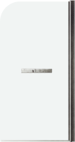 Шторка на ванну Maybahglass MGV-782-5 70x140, профиль матовый хром, стекло прозрачное