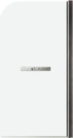 Шторка на ванну Maybahglass MGV-782-5 70x140, профиль матовый хром, стекло прозрачное