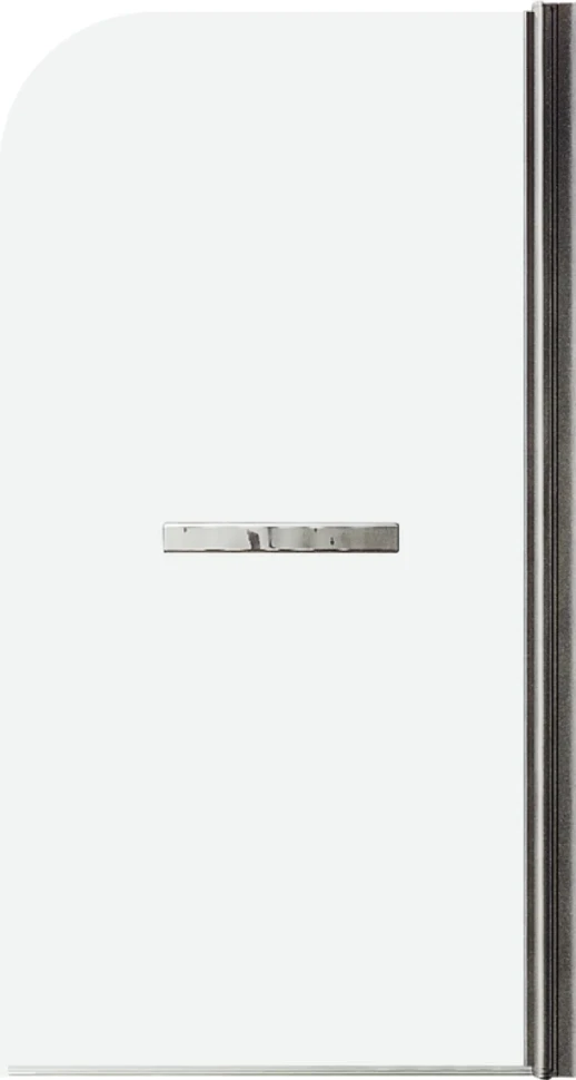 Шторка на ванну Maybahglass MGV-782-5 70x140, профиль матовый хром, стекло прозрачное