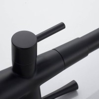 Смеситель для кухни с подключением фильтра Shevanik S428H, черный Смеситель для кухни с подключением фильтра Shevanik S428H, черный