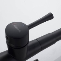 Смеситель для кухни с подключением фильтра Shevanik S428H, черный Смеситель для кухни с подключением фильтра Shevanik S428H, черный