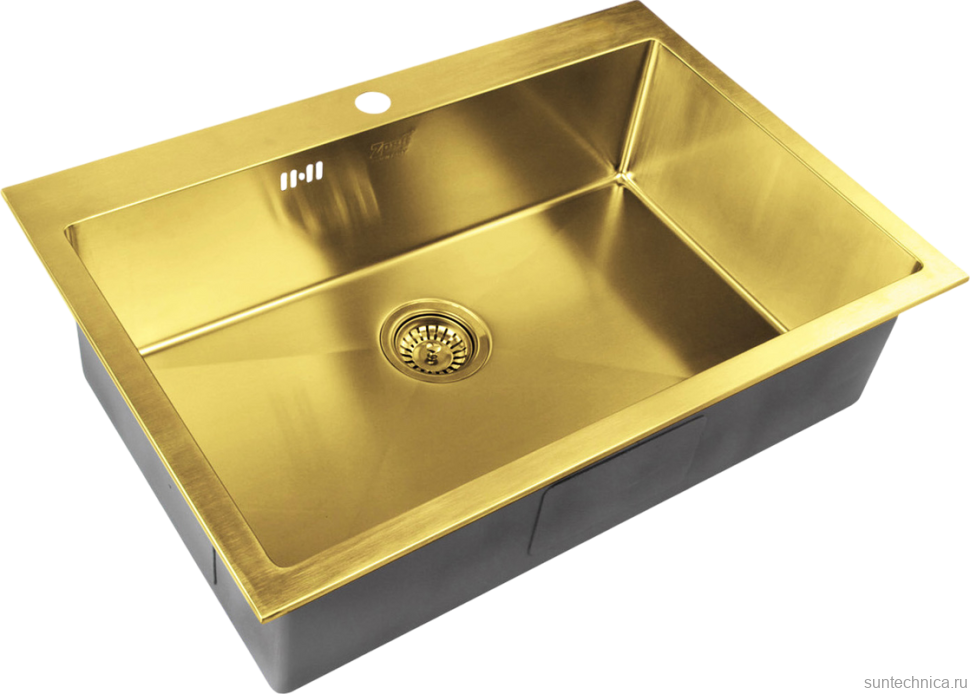 Мойка кухонная Zorg Inox PVD SZR-7551 bronze