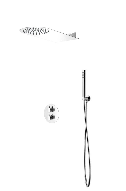 Душевой комплект SantiLine SL-9015 хром, С ВНУТРЕННЕЙ ЧАСТЬЮ