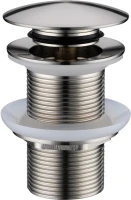 Донный клапан для раковины Boheme 612-NB без перелива, nickel brush Донный клапан для раковины Boheme 612-NB без перелива, nickel brush