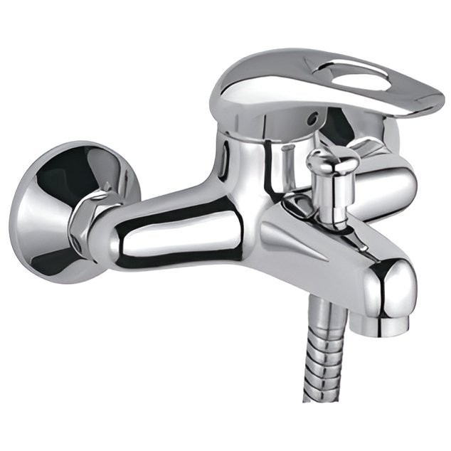 Смеситель для ванны с душем Frap H02 F3002-B хром