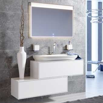 Мебель для ванной Aqwella 5 stars Genesis 100 белая