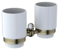 Стакан Art&Max Antic Crystal AM-E-2688SJ-Br двойной Стакан Art&Max Antic Crystal AM-E-2688SJ-Br двойной