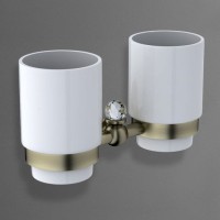 Стакан Art&Max Antic Crystal AM-E-2688SJ-Br двойной
