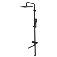 Душевая стойка AQUATEK Ника AQ2840MB черный матовый