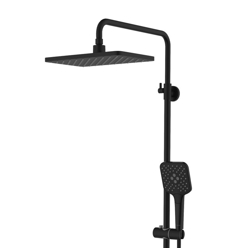 Душевая стойка AQUATEK Ника AQ2840MB черный матовый