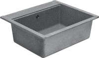 Мойка кухонная AQUATON Делия 60 серая