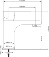 Смеситель для раковины Olive'S Canta CN18100 хром Смеситель для раковины Olive'S Canta CN18100 хром