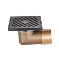 Душевой трап Raglo R606.10.09 10x10, в пол, с сухим затвором, графит