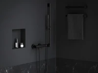 Смеситель для душа Ravak Eleganta EL 032.20BLM матовый черный