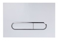 Кнопка смыва для унитаза Esbano ESINOVL17GW АБС-пластик, цвет глянцевый белый