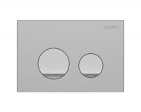 Кнопка смыва для унитаза Esbano ESINSLIM37GM АБС-пластик, цвет матовая оружейная сталь