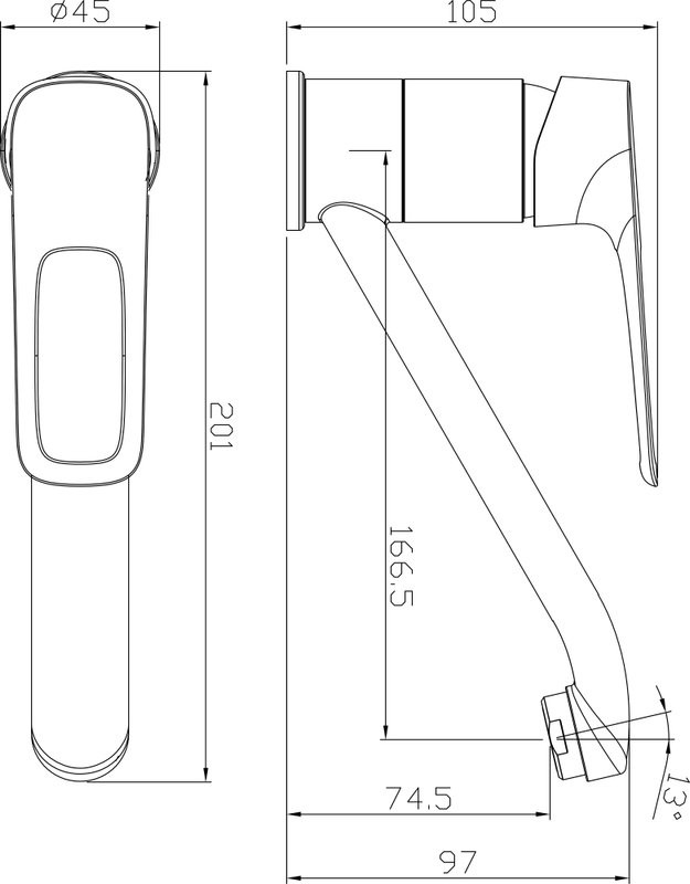 Комплект для ванной Rossinka RS46-22 + RS46-32