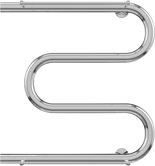 Полотенцесушитель водяной Domoterm М-образный М DMT 50х60, с полотенцедержателем