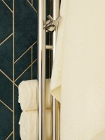 Полотенцесушитель водяной Сунержа Кантата Pro 00-0446-1515 150x20 см, глянцевый хром, I-образный