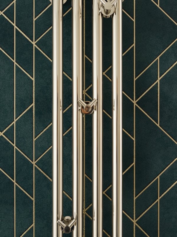 Полотенцесушитель водяной Сунержа Кантата Pro 00-0446-1515 150x20 см, глянцевый хром, I-образный