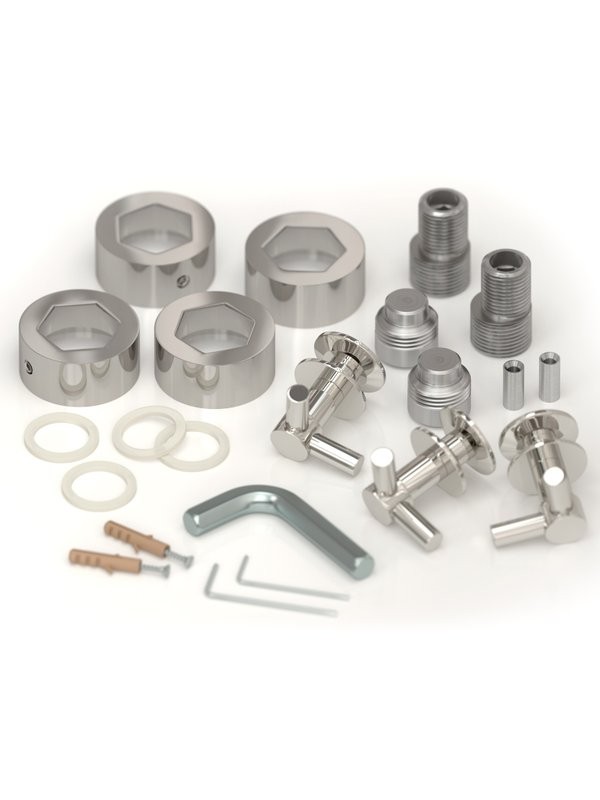 Полотенцесушитель водяной Сунержа Кантата Pro 00-0446-1515 150x20 см, глянцевый хром, I-образный