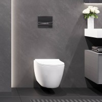 Система инсталляции для унитазов Berges Novum 040253 с кнопкой смыва, хром глянец