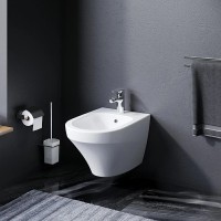 Биде подвесное AM.PM Inspire C503411WH глянцевое белое Биде подвесное AM.PM Inspire C503411WH глянцевое белое