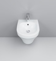 Биде подвесное AM.PM Inspire C503411WH глянцевое белое Биде подвесное AM.PM Inspire C503411WH глянцевое белое