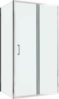 Душевой уголок Abber Schwarzer Diamant AG301505-S905 150x90, профиль хром, стекло прозрачное