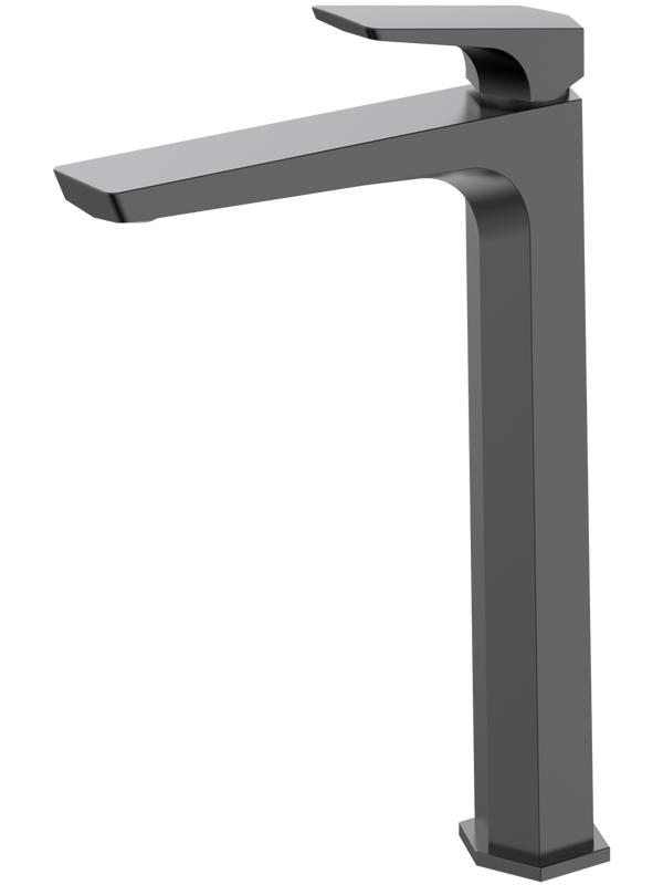 Смеситель для раковины Haiba HB11726-3 оружейная сталь