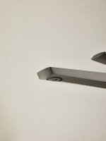 Смеситель для раковины Haiba HB11726-3 оружейная сталь