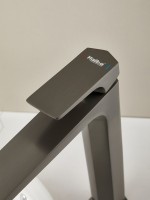 Смеситель для раковины Haiba HB11726-3 оружейная сталь