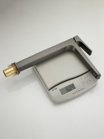 Смеситель для раковины Haiba HB11726-3 оружейная сталь