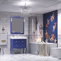 Зеркало Opadiris Валери 85 сапфир