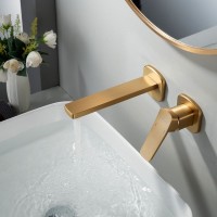 Смеситель для раковины/умывальника встраиваемый Shevanik S9941G, золотой сатин