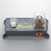 Смеситель для раковины/умывальника встраиваемый Shevanik S9941G, золотой сатин