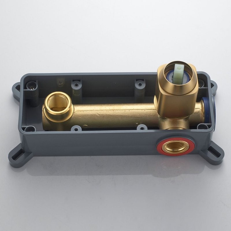 Смеситель для раковины/умывальника встраиваемый Shevanik S9941G, золотой сатин