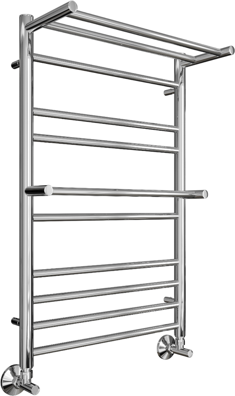 Полотенцесушитель водяной AQUATEK Альфа П10 50x80 хром