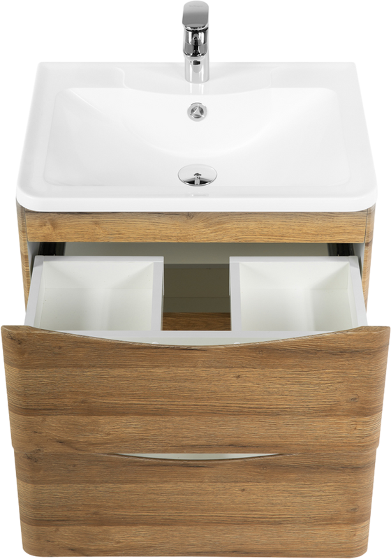 Тумба под раковину BelBagno Acqua 60 подвесная, rovere rustico