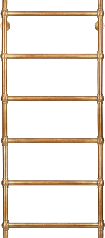 Полотенцесушитель водяной Secado Флоренция 1 125x55 см, бронза, лесенка, латунь