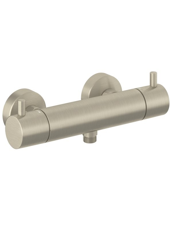 Термостатический смеситель Kludi Bozz 35203N538 брашированный никель PVD