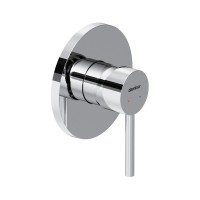 Встраиваемый смеситель для душа и ванны Damixa Scandinavian Pure 367500000 С ВНУТРЕННЕЙ ЧАСТЬЮ, хром
