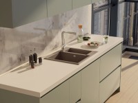Мойка кухонная Omoikiri Sakaime 60-2-CH шампань