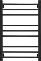 Полотенцесушитель водяной Secado Модена 4603777441487 85x55 см, матовый черный, лесенка