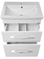 Тумба с раковиной Emmy Рокард 70 подвесная, белая